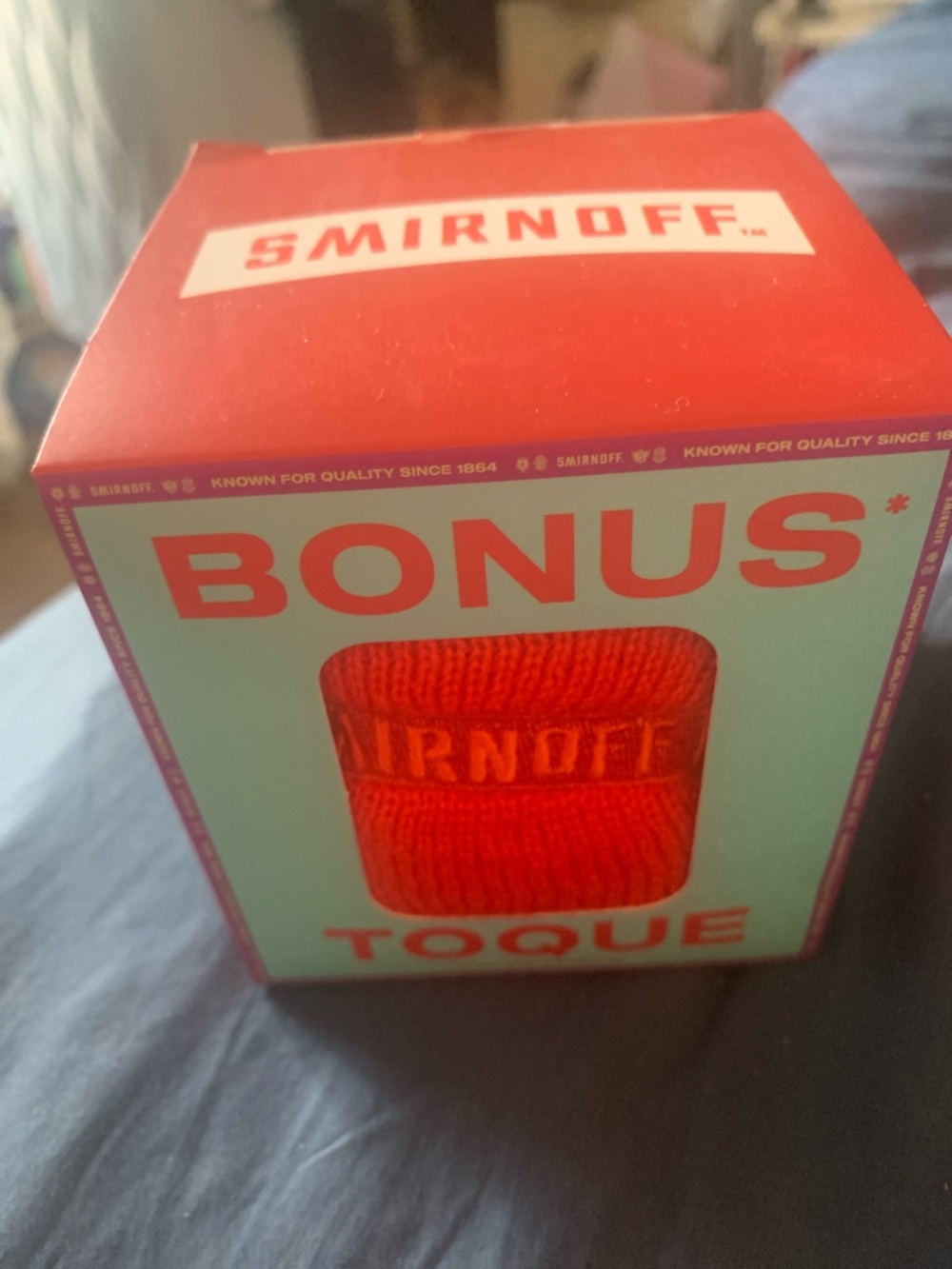 Brand New Smirnoff Red Winter Toque